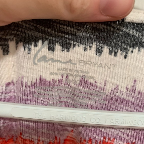 Lane Bryant | multi colored sleeveless top size 18/20 - Picture 2 of 6